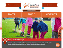 Tablet Screenshot of in-motion.ca
